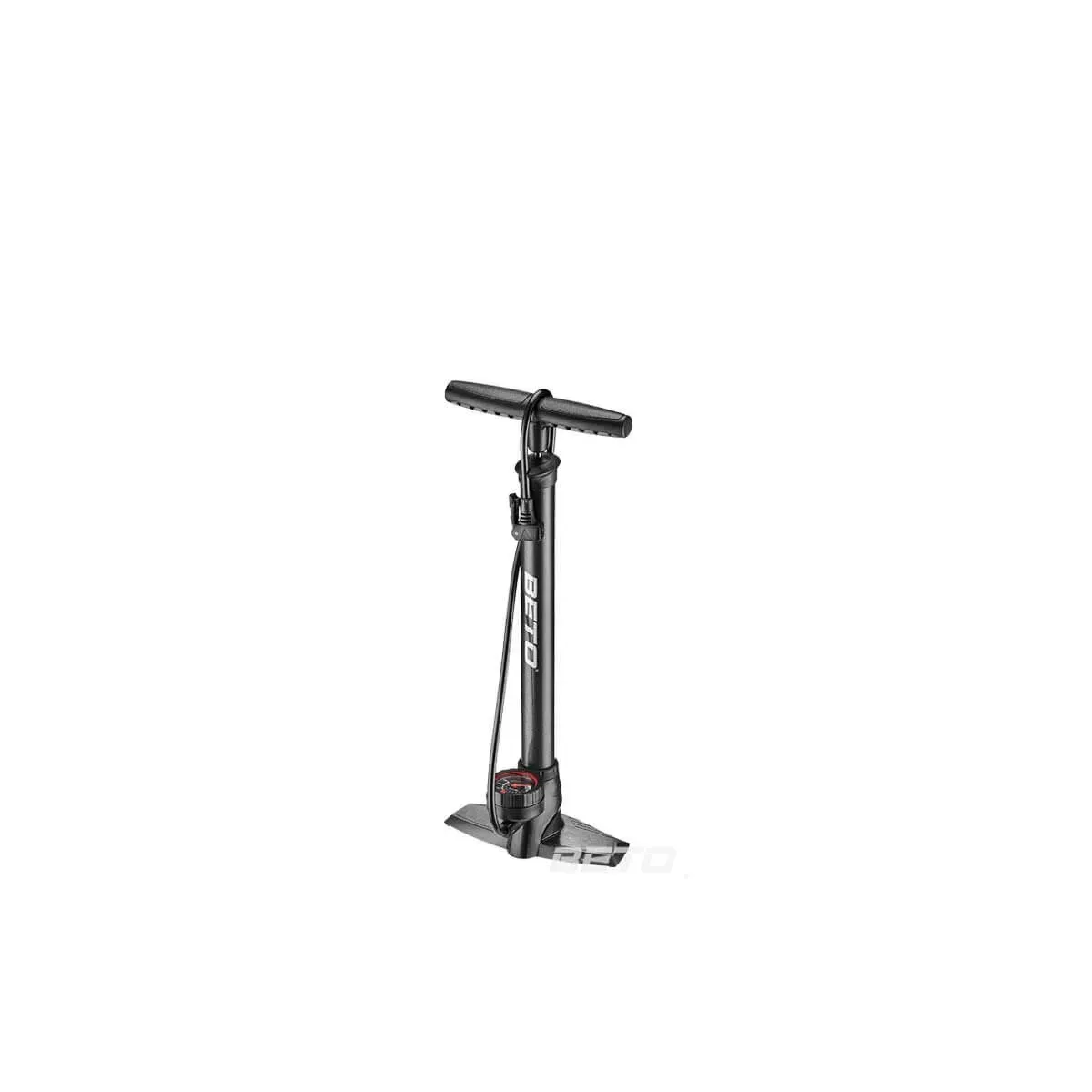 Beto Bike Pump with Gauge, Dual Head